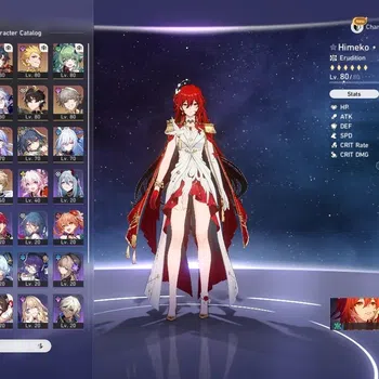 Honkai Star Rail Accounts Others ASIA|TL 65|11 Limited|( Himeko Nova E2,Gilgamesh )+Sign,Mortenax