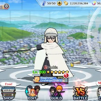 Bleach: Brave Souls Accounts Mid-Tier Global|757K BP+50K Orb|Mid Story|6K AccTicket|Rukia,Byakuya