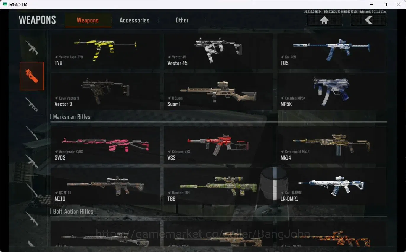Arena Breakout Accounts Mobile | LV 30 | SV 141.3 M | CV 110 M | RS AKM, M image 15