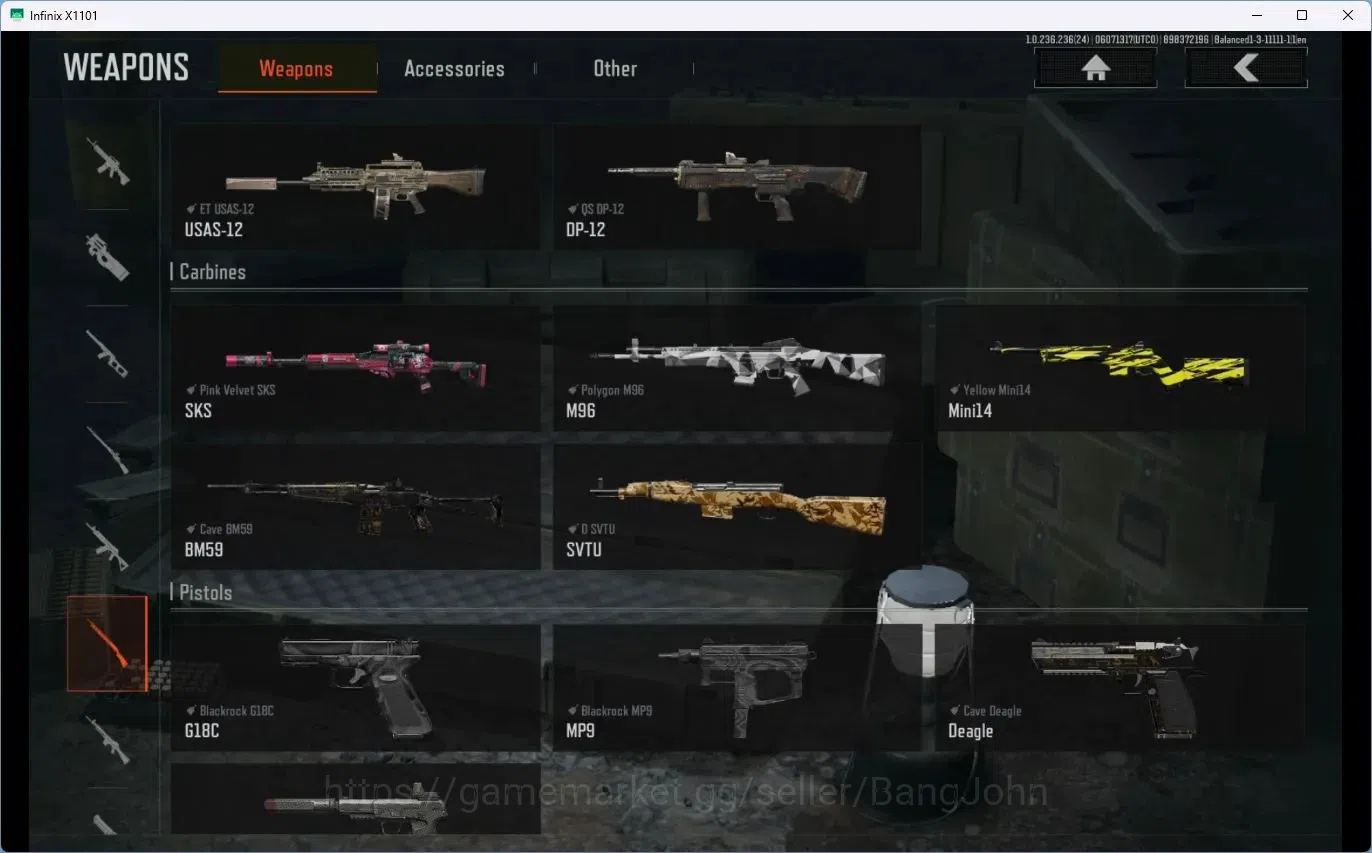 Arena Breakout Accounts Mobile | LV 30 | SV 141.3 M | CV 110 M | RS AKM, M image 17