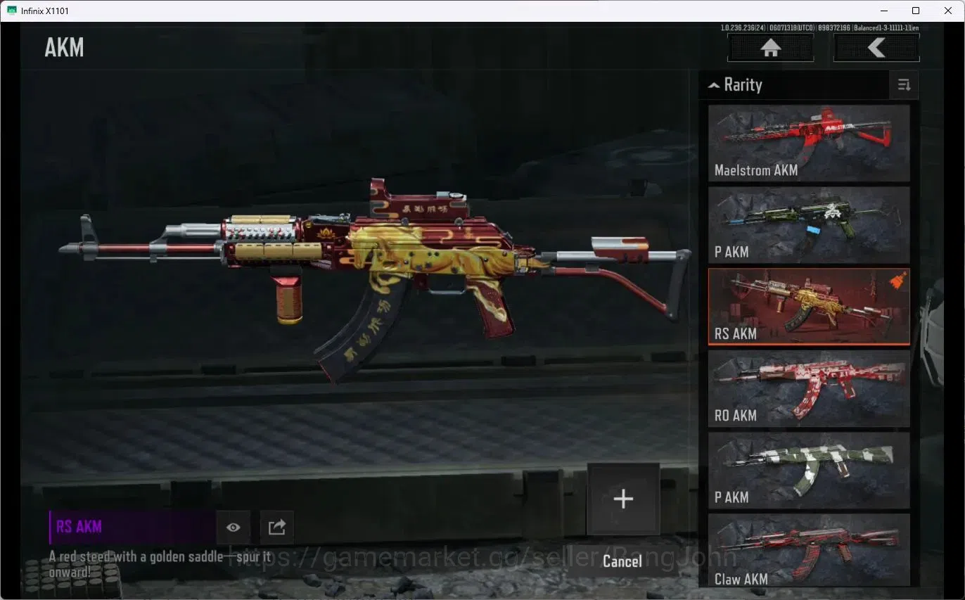 Arena Breakout Accounts Mobile | LV 30 | SV 141.3 M | CV 110 M | RS AKM, M image 18