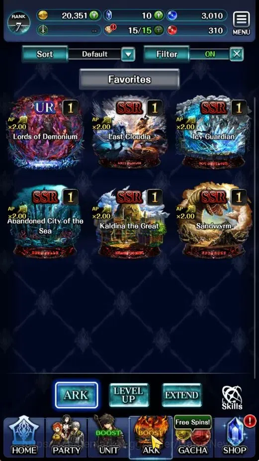 Last Cloudia Accounts GLOBAL |Rank 9 | Top Tier Unit [Demon Lord Judecca image 2