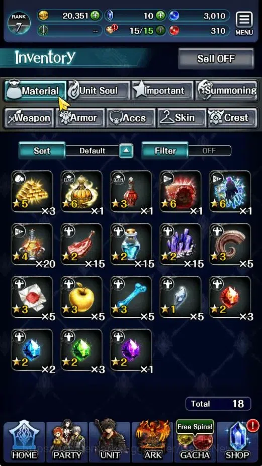 Last Cloudia Accounts GLOBAL |Rank 9 | Top Tier Unit [Demon Lord Judecca image 7