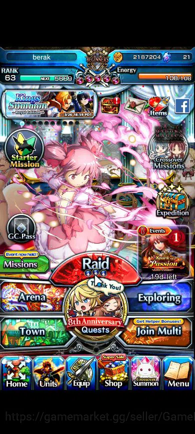 Grand Summoners Accounts Global|Rank 63|Starter|4 Ascend| KanameTW, TomoeTW image 1