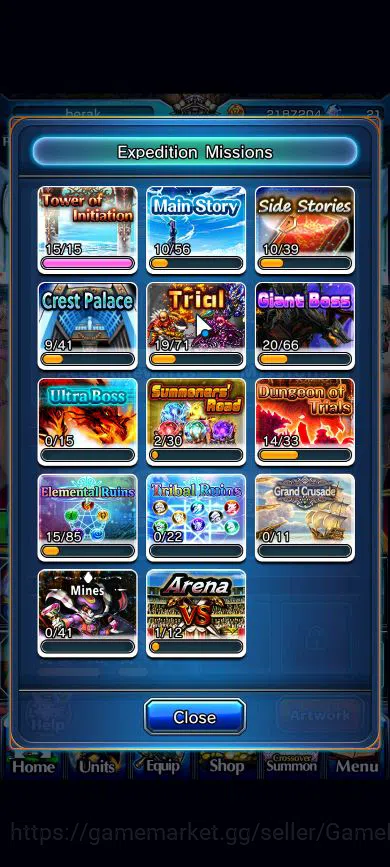 Grand Summoners Accounts Global|Rank 63|Starter|4 Ascend| KanameTW, TomoeTW image 8