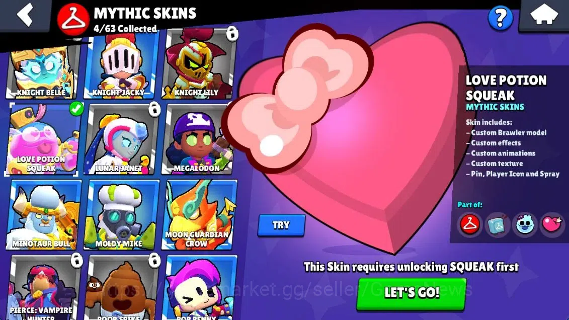 Brawl Stars Accounts 3806 Trophy|3,8K Bling|41 Brawlers 3 MaxLvl[Crow+F image 17