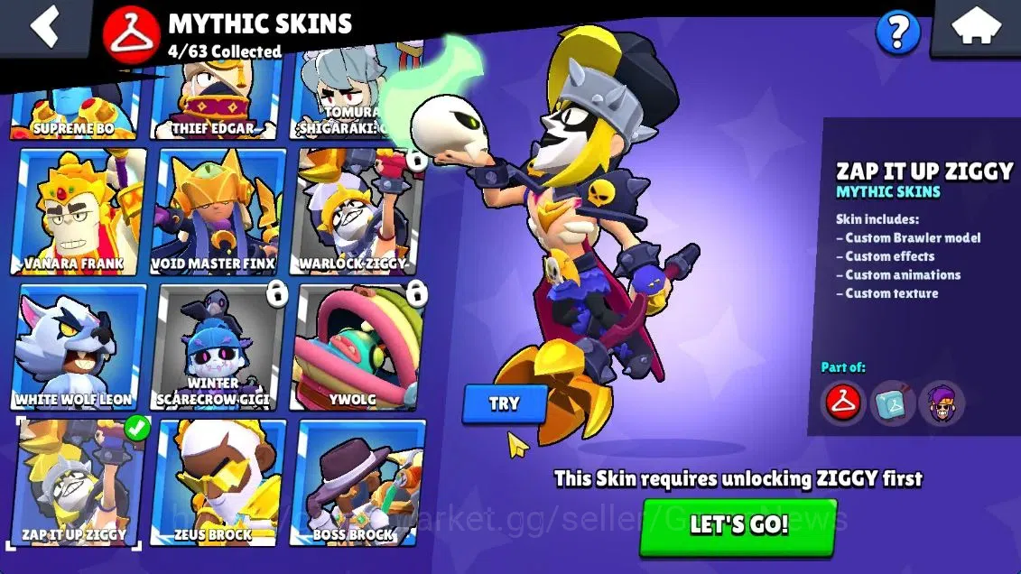 Brawl Stars Accounts 3806 Trophy|3,8K Bling|41 Brawlers 3 MaxLvl[Crow+F image 18