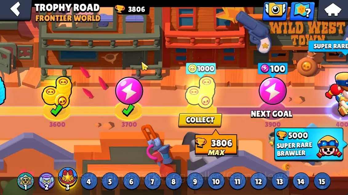 Brawl Stars Accounts 3806 Trophy|3,8K Bling|41 Brawlers 3 MaxLvl[Crow+F image 5