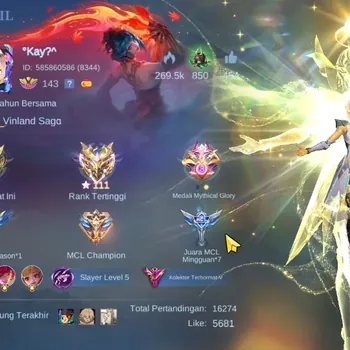 Mobile Legends: Bang Bang Accounts Collector Hero 133|Skin 353|High Immo 111|Prime Beatrix,Tf Roger,Kof Karina,Annual