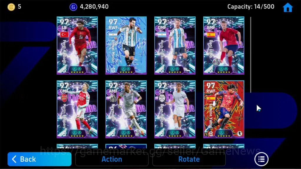 eFootball Accounts Android|BigTime Ibrahimovic,Epic Ronaldinho,Robert image 10