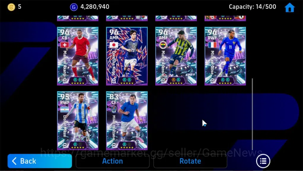 eFootball Accounts Android|BigTime Ibrahimovic,Epic Ronaldinho,Robert image 11