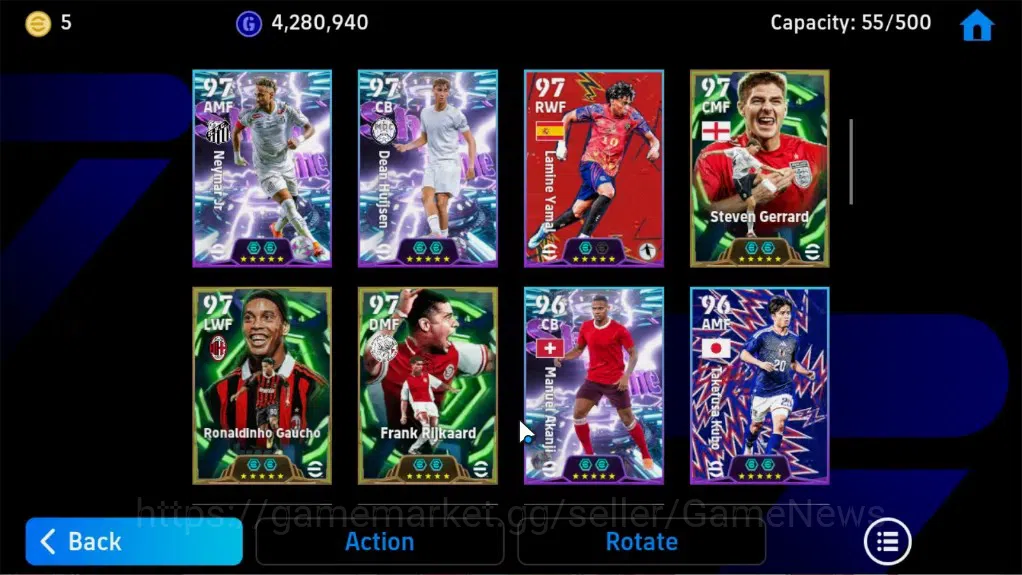 eFootball Accounts Android|BigTime Ibrahimovic,Epic Ronaldinho,Robert image 5