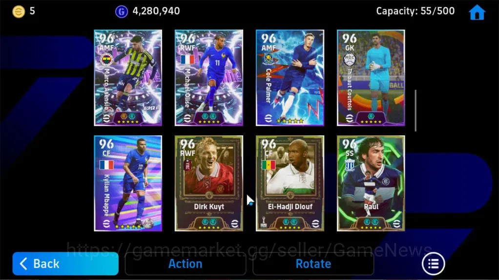 eFootball Accounts Android|BigTime Ibrahimovic,Epic Ronaldinho,Robert image 6