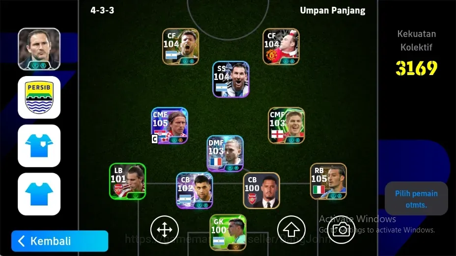 eFootball Accounts Legends & Iconic Players Android|PW 3169|EPIC Zambrotta Aguero Rooney Gerrard JanKoller,Showtime Romero 1