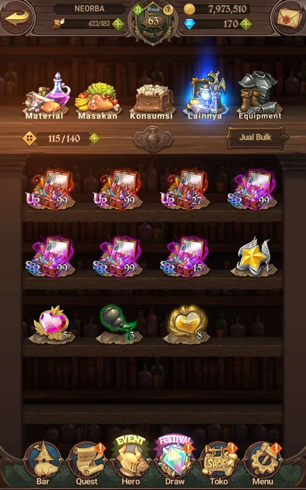 The Seven Deadly Sins: Grand Cross Accounts ASIA | 2.1M CC | Salos, Merlin Esca, Sabunak| Full image 5