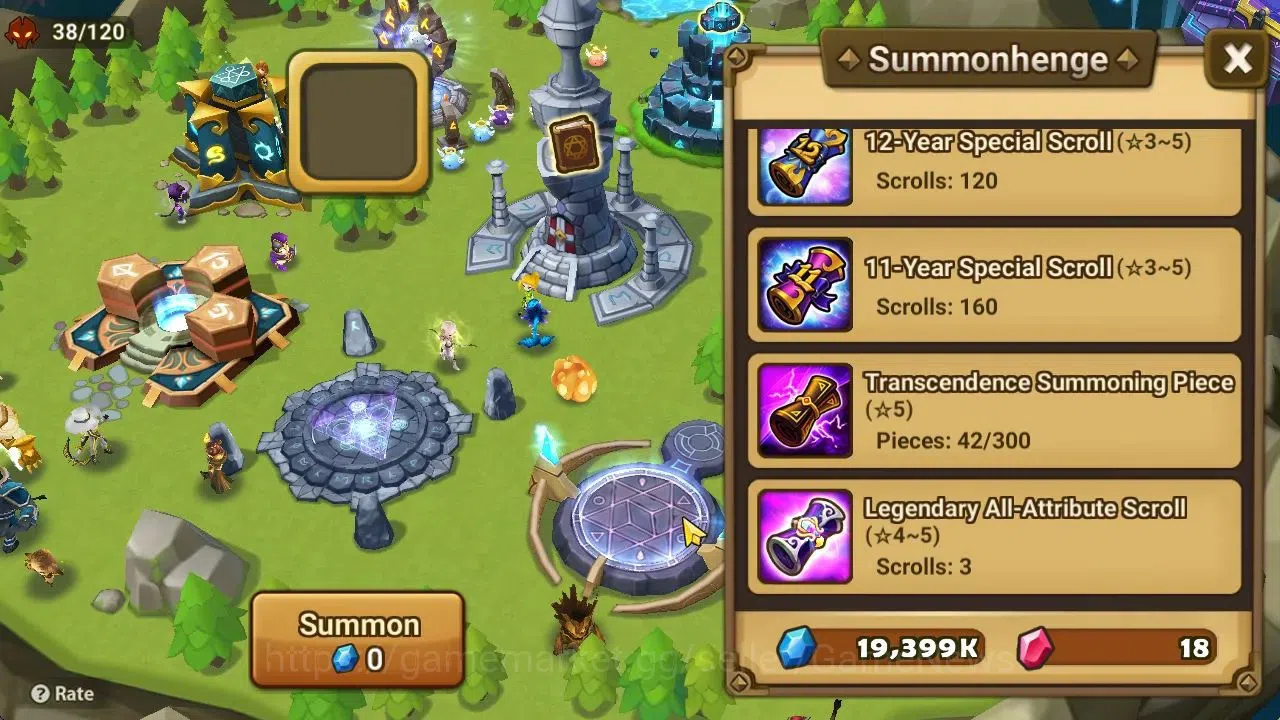 Summoners War: Sky Arena Accounts GLOBAL|Lv 25|Ready Gacha|120 12YSC,+ 160 11YSC + 3 image 12