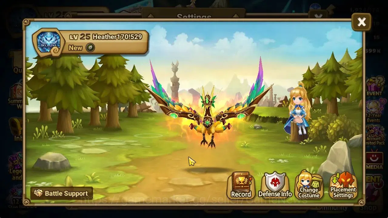 Summoners War: Sky Arena Accounts GLOBAL|Lv 25|Ready Gacha|120 12YSC,+ 160 11YSC + 3 image 2