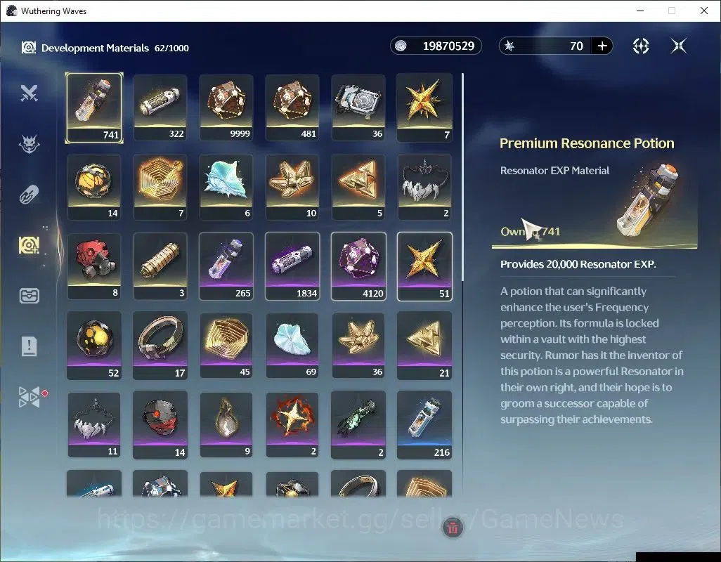 Wuthering Waves Accounts NA |UL 49|2 Limited| [Lucy RC 6, Rebecca] + Signat image 7