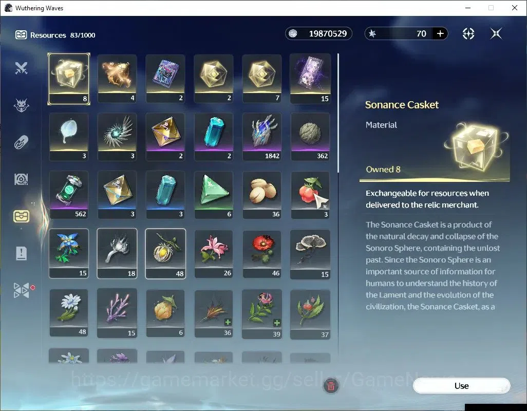 Wuthering Waves Accounts NA |UL 49|2 Limited| [Lucy RC 6, Rebecca] + Signat image 8