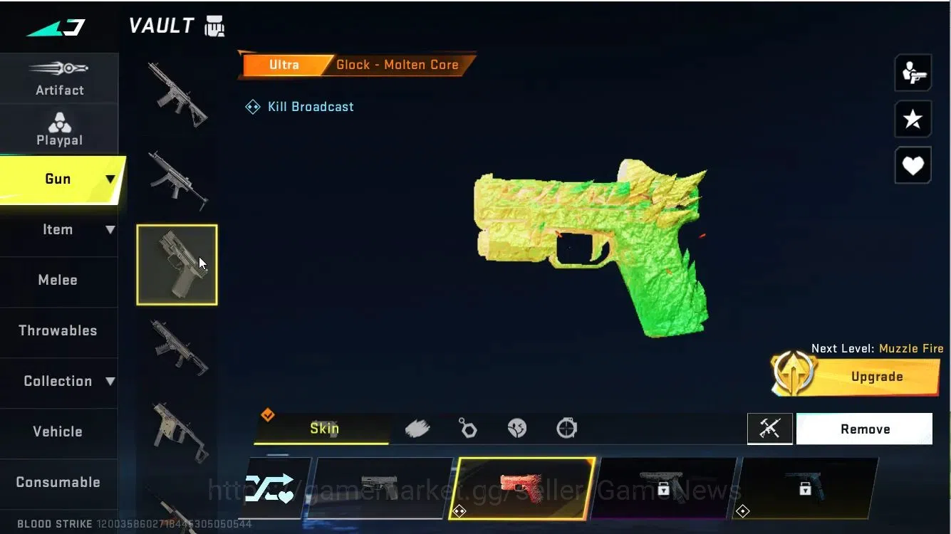 Blood Strike Accounts ASIA|7 ULTRA[VAL,BLAST,M4A1,VECTOR,SCAR,etc]+Melee image 11