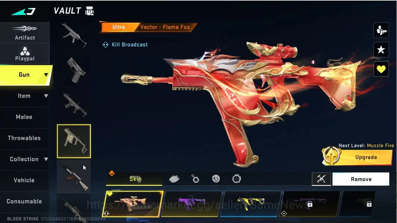Blood Strike Accounts ASIA|7 ULTRA[VAL,BLAST,M4A1,VECTOR,SCAR,etc]+Melee image 12