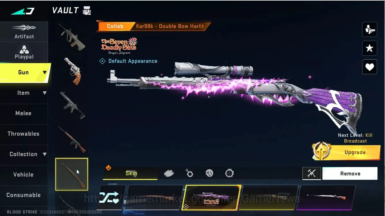 Blood Strike Accounts ASIA|7 ULTRA[VAL,BLAST,M4A1,VECTOR,SCAR,etc]+Melee image 18