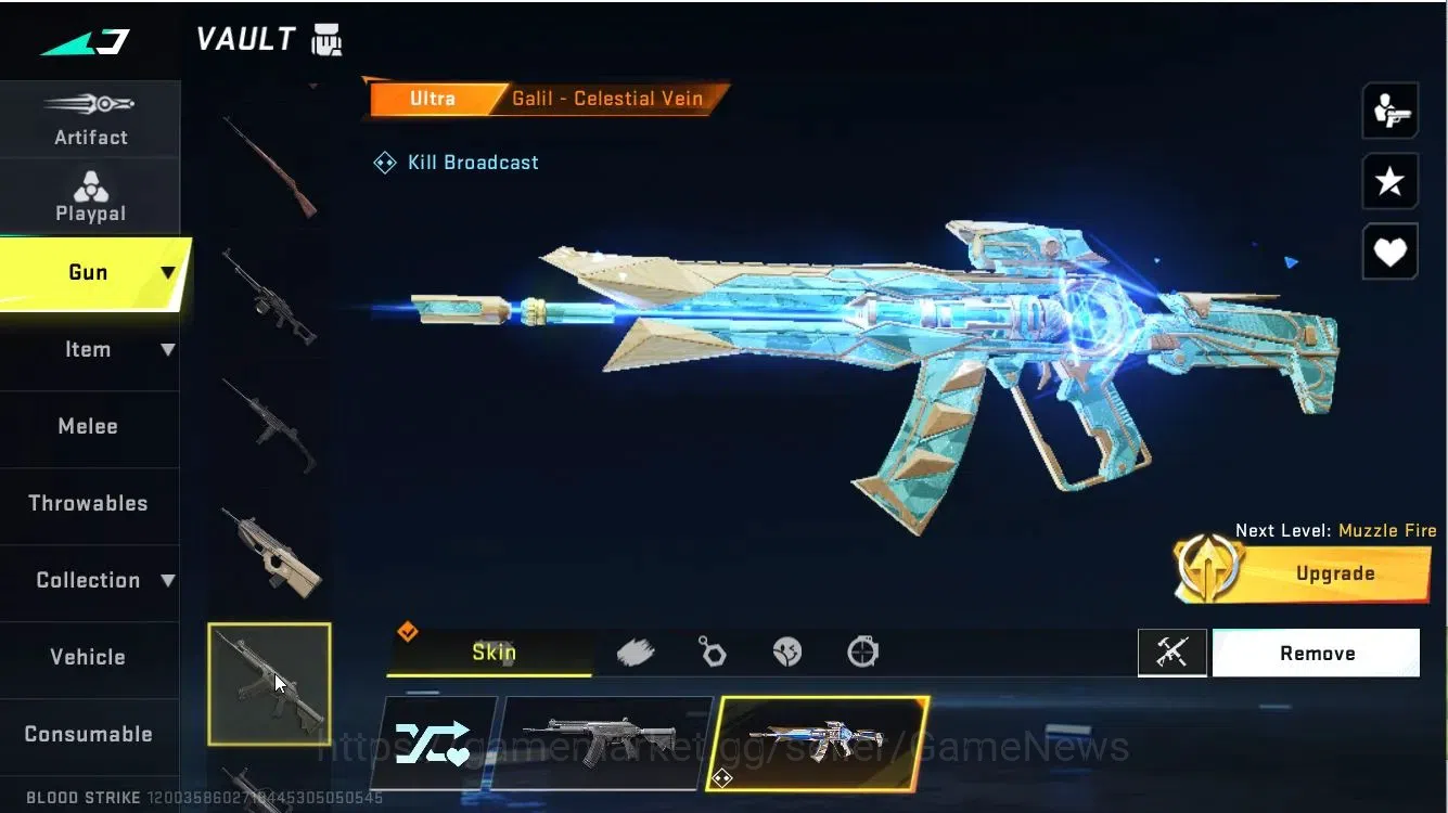 Blood Strike Accounts ASIA|7 ULTRA[VAL,BLAST,M4A1,VECTOR,SCAR,etc]+Melee image 19