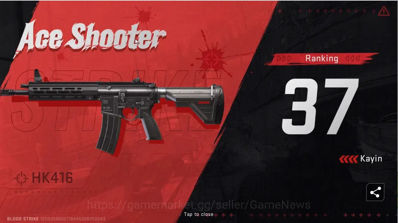 Blood Strike Accounts ASIA|7 ULTRA[VAL,BLAST,M4A1,VECTOR,SCAR,etc]+Melee image 2
