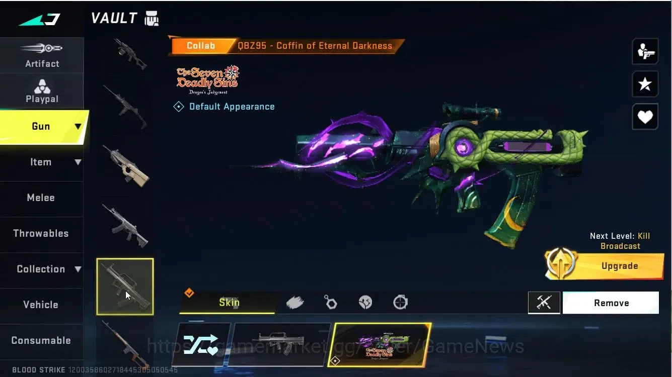 Blood Strike Accounts ASIA|7 ULTRA[VAL,BLAST,M4A1,VECTOR,SCAR,etc]+Melee image 20