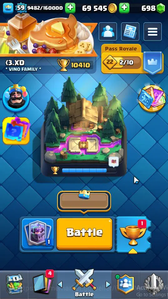 Clash Royale Accounts Lv 59|Trophy 10410|KTL 15|Limited Skin|Card 121|2 image 1