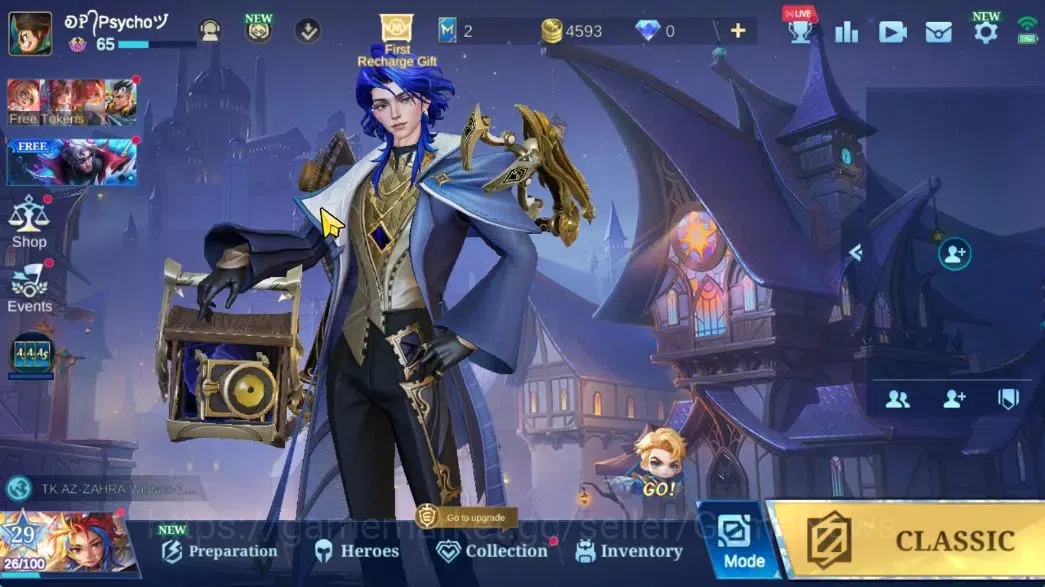 Mobile Legends: Bang Bang Accounts Hero 129|Skin 172|CC Nata,Lbox Guinevere,Fanny(Lig image 1