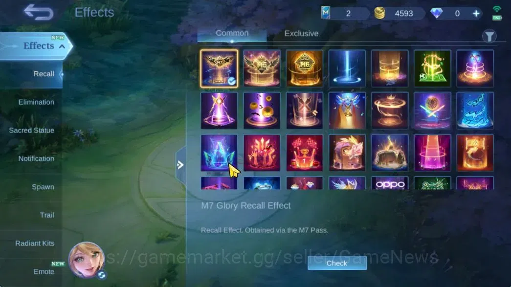 Mobile Legends: Bang Bang Accounts Hero 129|Skin 172|CC Nata,Lbox Guinevere,Fanny(Lig image 12