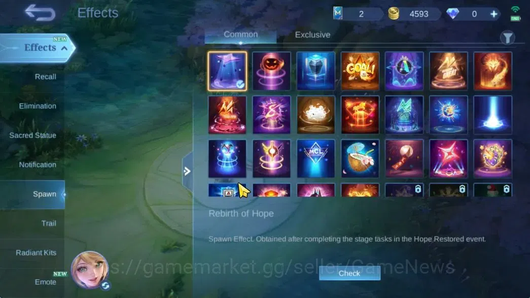 Mobile Legends: Bang Bang Accounts Hero 129|Skin 172|CC Nata,Lbox Guinevere,Fanny(Lig image 15