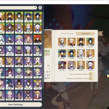 Genshin Impact Accounts Others ASIA |AR 55|8 Limit [Arlecchino,Kazuha,Skirk,Escoffier,Etc]+5 char standar|2 Char