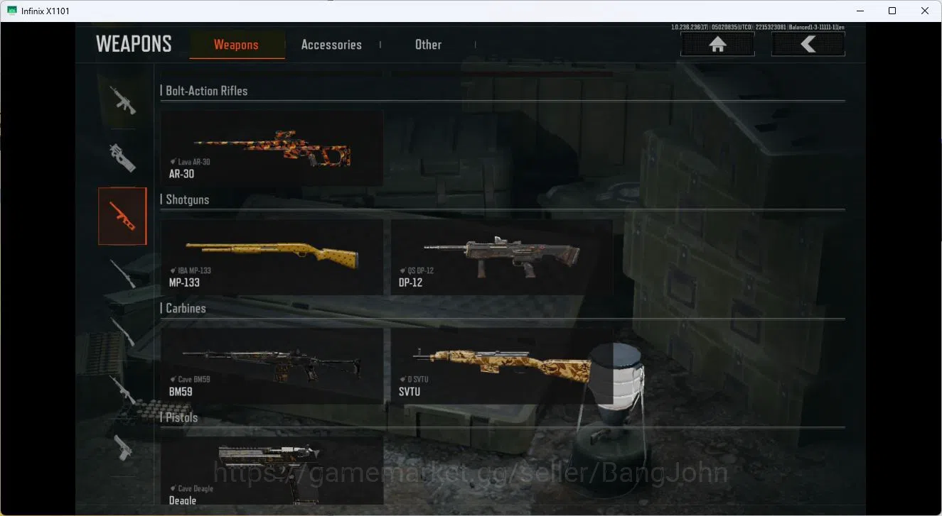 Arena Breakout Accounts MOBILE Lvl 30 |SV 15,2M |CV 7,5M|MORE SKIN,HLC TAC image 9
