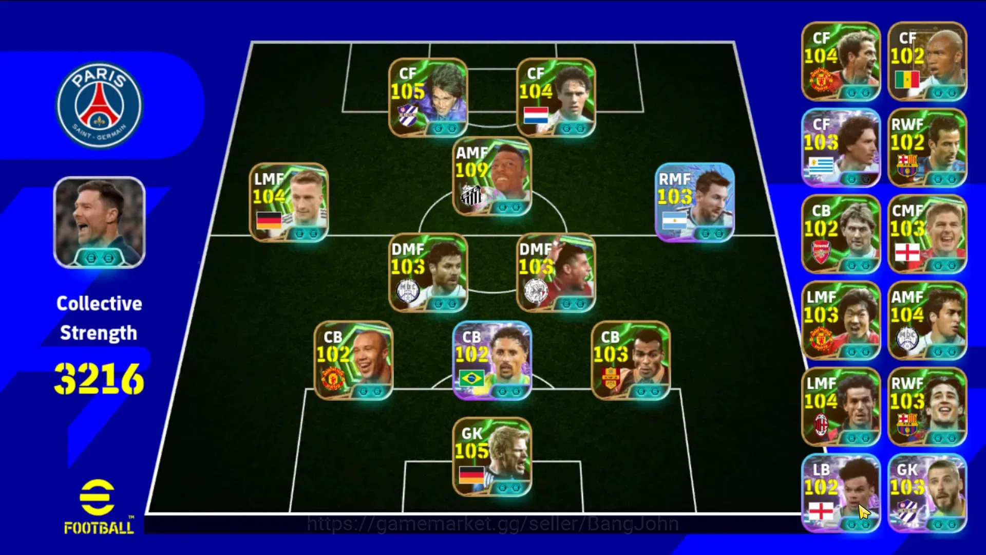 eFootball Accounts Android|PW 3216|Epic Pelé,Kahn,Reus,Nico Orelly Sh image 9