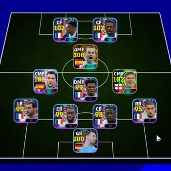 eFootball Accounts Legends & Iconic Players Android|National Team pack France 2026|Big Time Andres Iniesta 11 Jul'10|2 Epic
