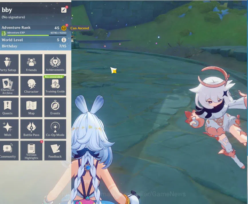 Genshin Impact Mid Game ASIA|AR 45|5 Limited|Mualani,Xilonen,HuTao,Navia,C image 1