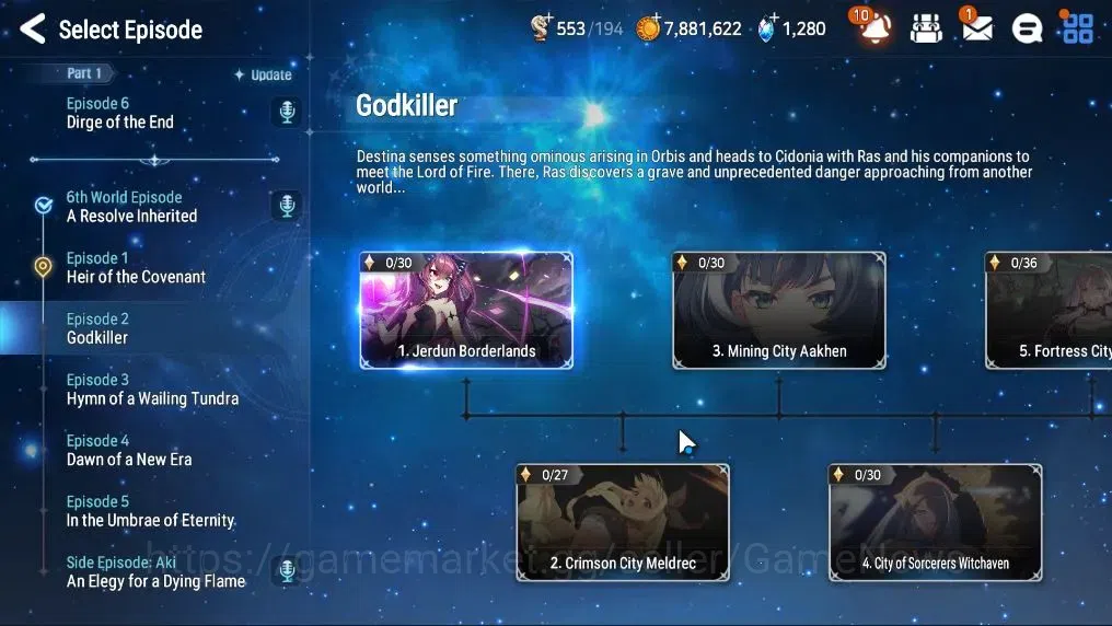 Epic Seven Accounts GLOBAL Unverif|NewEra|2 ML(Abyssal Yufine,S Taeyou image 13
