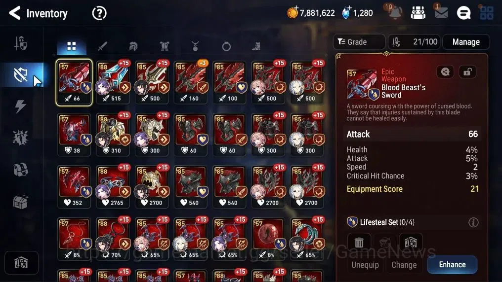 Epic Seven Accounts GLOBAL Unverif|NewEra|2 ML(Abyssal Yufine,S Taeyou image 9