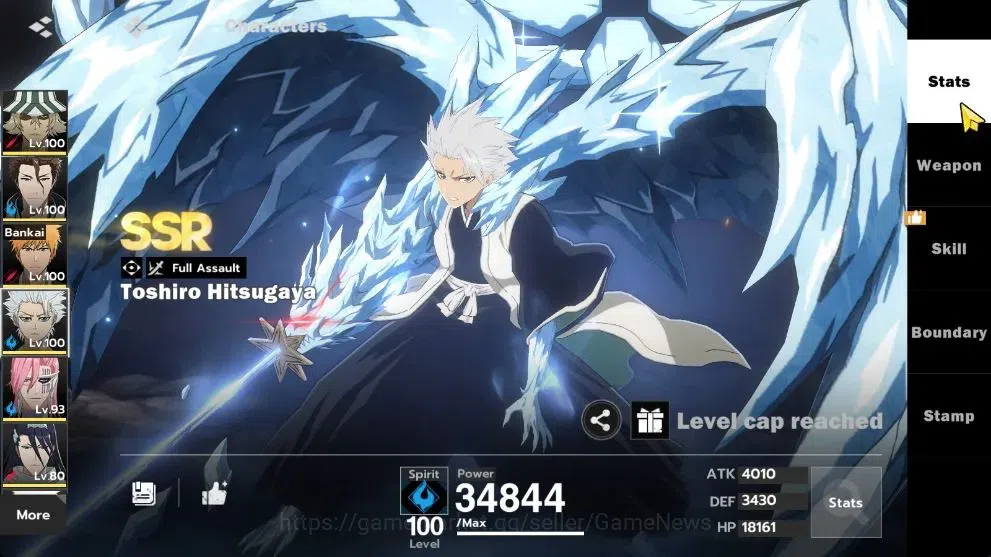 BLEACH: Soul Resonance Accounts NuverseSEA|LV 71|10 SSR[(UrahB2,AizenB1,IchiBan,To image 14