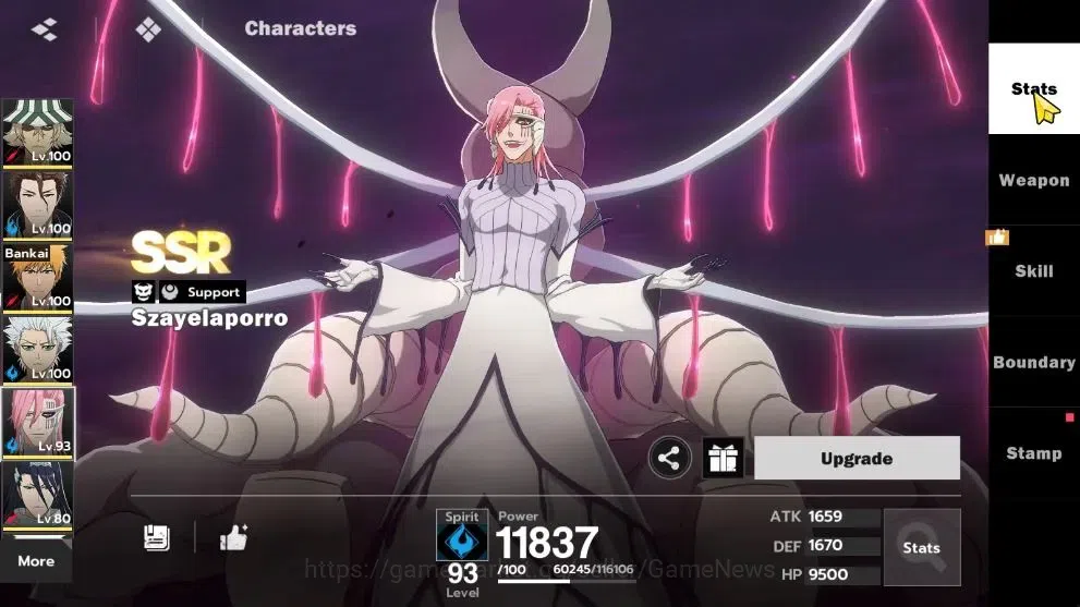 BLEACH: Soul Resonance Accounts NuverseSEA|LV 71|10 SSR[(UrahB2,AizenB1,IchiBan,To image 17