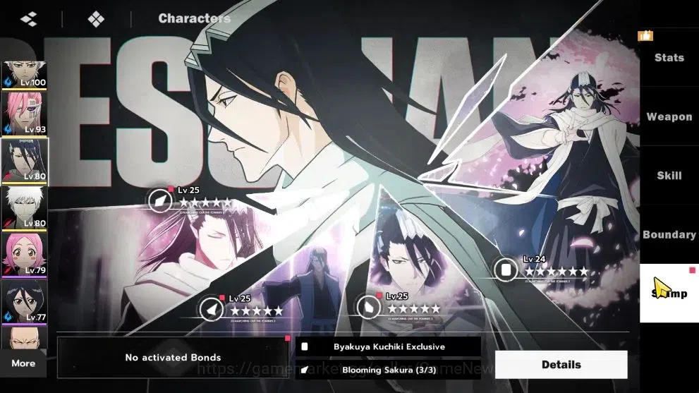 BLEACH: Soul Resonance Accounts NuverseSEA|LV 71|10 SSR[(UrahB2,AizenB1,IchiBan,To image 20