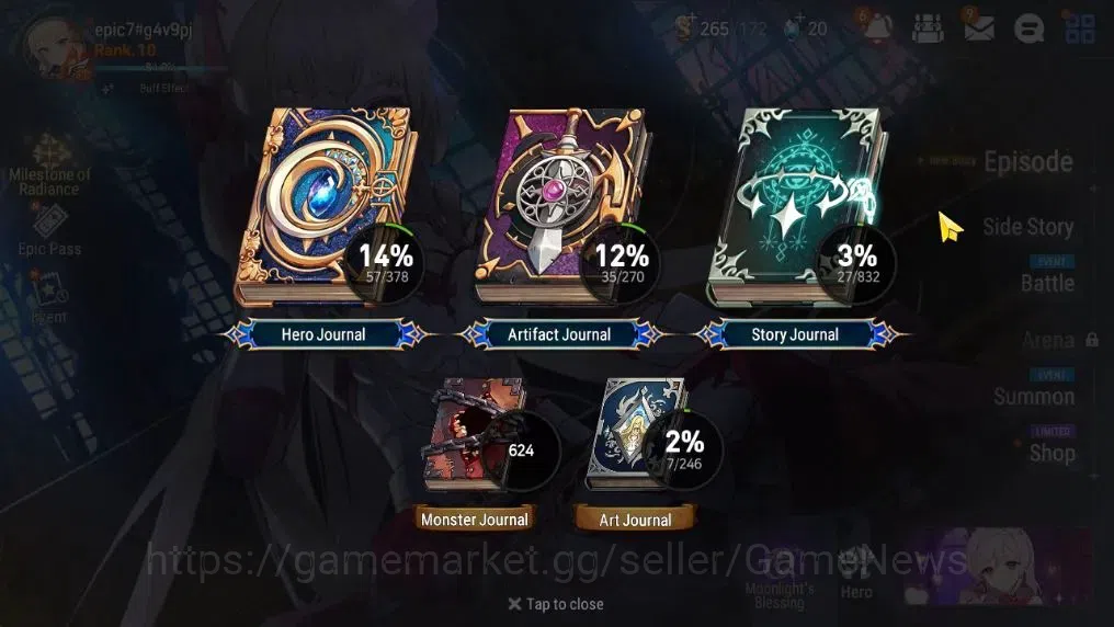 Epic Seven Accounts GLOBAL Unverif|2 ML(Salome,Abyssal yufine)+Cecilli image 4
