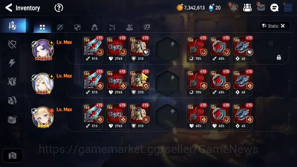 Epic Seven Accounts GLOBAL Unverif|2 ML(Salome,Abyssal yufine)+Cecilli image 9