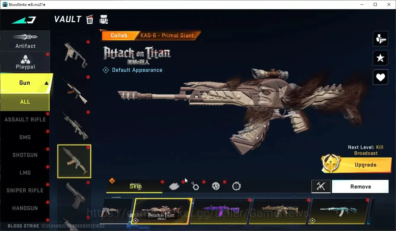 Blood Strike Accounts ASIA|16 ULTRA[Zero-Blood,Emma,JET,DeAgle,M4A1,URB, image 13