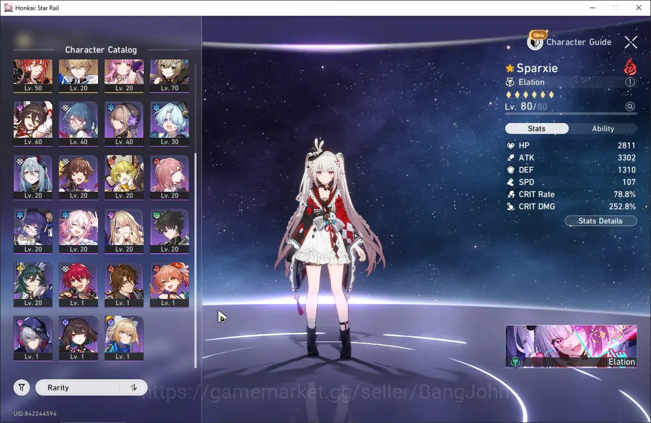 Honkai Star Rail Accounts ASIA | TL 66 | 8 LIMIT | SPARXIE | YAO GUANG | SIL image 10