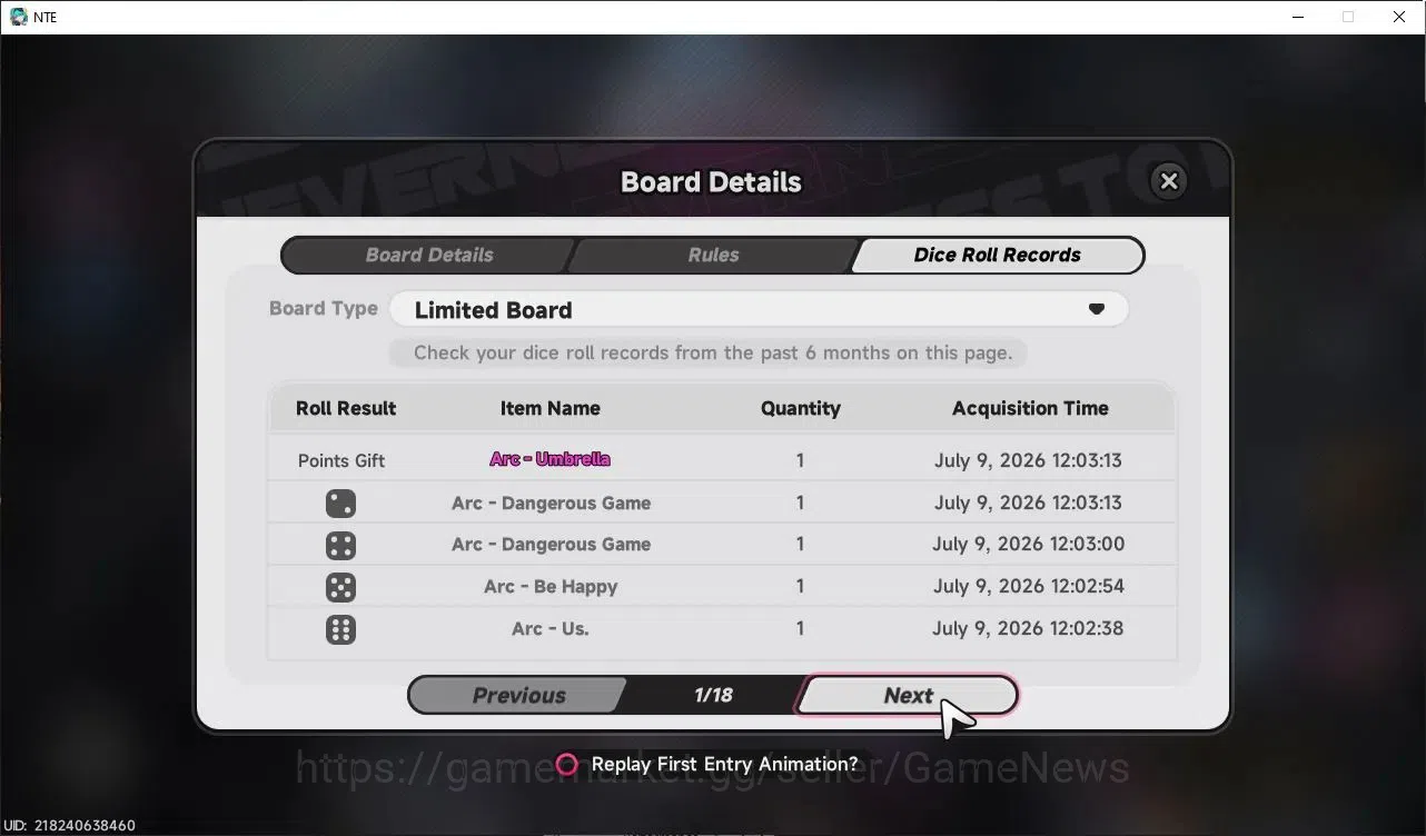 Neverness to Everness Accounts GLOBAL SEA|HL 3|1 Limited S-Class| Shinku |+2 S-Class Selector Box|Selector ON|Underboss 5