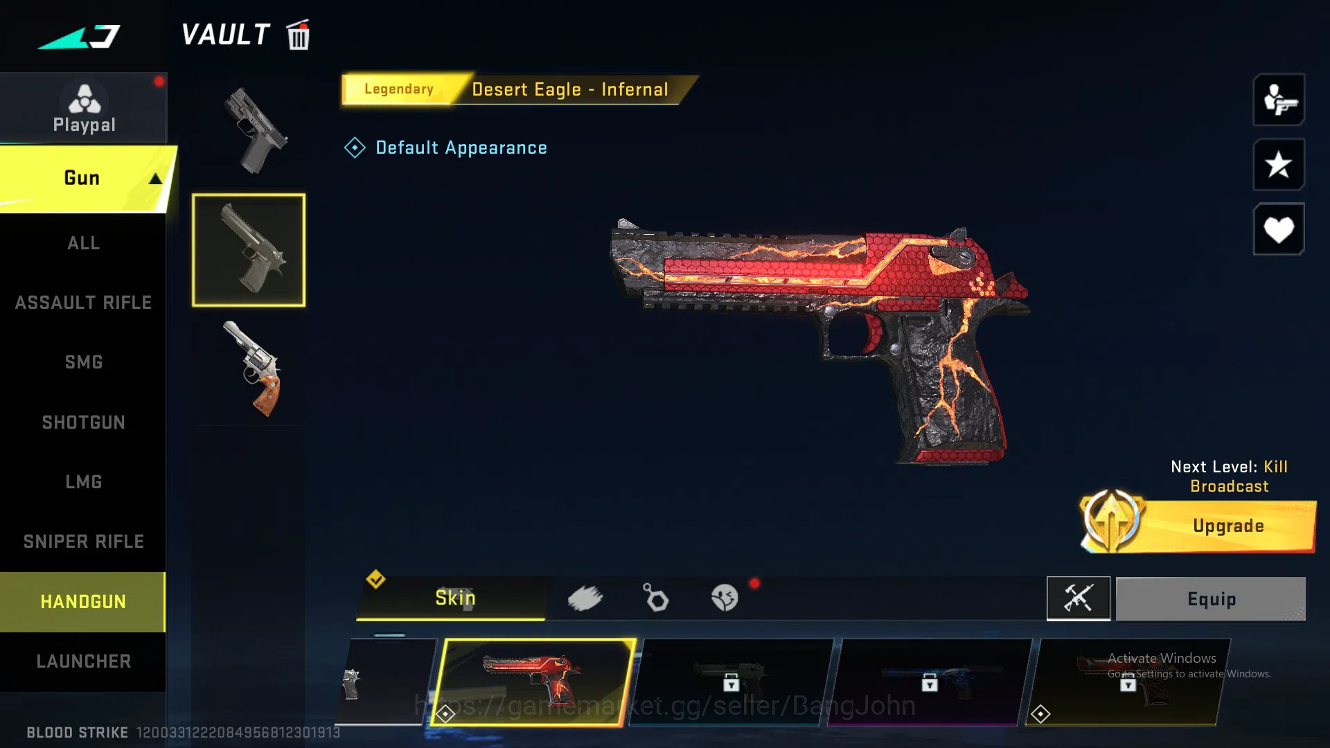 Blood Strike Accounts ASIA Collab Ak47 Asuka BS081B image 4