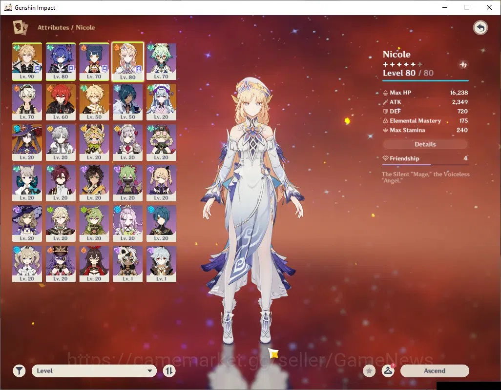 Genshin Impact Accounts ASIA|AR 50|2 Limited+3 (*5Standard)|Nicole,Varka|1 image 4